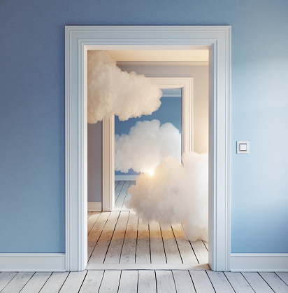 This image has an empty alt attribute; its file name is clouds-in-the-room-picture-id1172232283.jpg